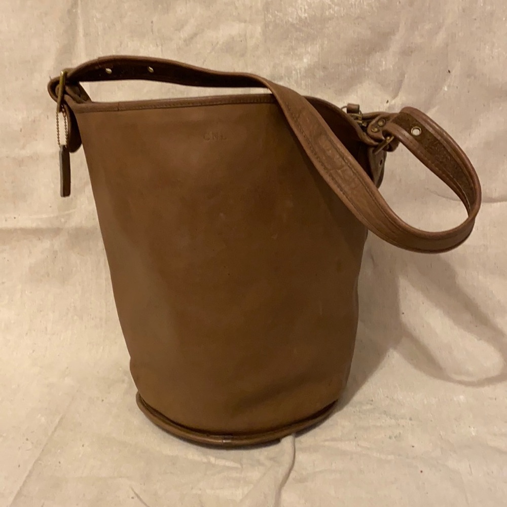 Vintage Coach Bucket Bag